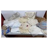 Lace Edge Doilies & Table Runners
