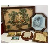 Kennard Church Tiles, Chalkware frames