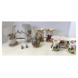 Porcelain Planters made in Japan