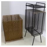 Mid Century Modern Wire Magazine Racks