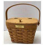Signed Longaberger Basket