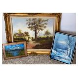 Artwork on Canvas & Masonite