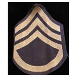 WWII US Army Staff Sargent patch