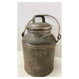 Antique 4qt Metal Creamer