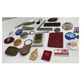 Political Buttons & Other Advertising Items