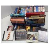 Music CDs & VHS Tapes