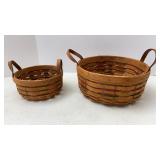 Longaberger Button & Darning Baskets