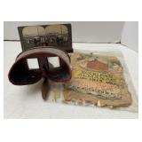 Antique Stereoscope & Bucklenï¿½s 1915 Almanac