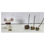 Fenton Mouse & Brass Recipe Spike Mice
