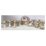 Country Calico Mice Figurines