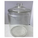 Counter Top Glass Cookie Jar