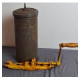 Vintage Ice Cream Maker Parts