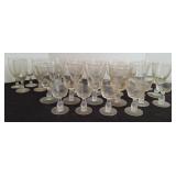 Heisey Glass "Plantation" Stemware