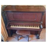 Howard Manualo Player Piano w/Bench
