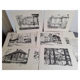 Historic Scenes Of Rush Country Sketches