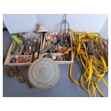 Misc. Hardware, Extension Cords, Light Shade
