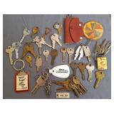 Keys, Keychains, 1967 Illinois Keychain Tag