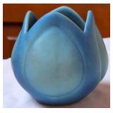 Van Briggle Turquoise Tulip Vase
