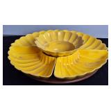 California Pottery Serving Set w/Lazy Susan
