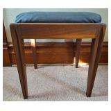 Wooden Stool w/Padded Seat