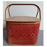 Red-Man Picnic Basket