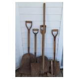 Shovels, Hatchet/Axe & Garden Hoe
