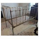 Iron Baby Bed, Antique
