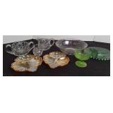Carnival Glass, Depression Glass & Etched Glass