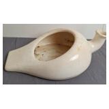 Ironstone China Bedpan, Antique