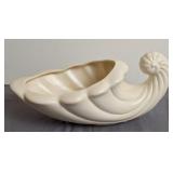 Cornucopia Pottery Planter, Vintage