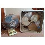 Oscillating Fan & Box Fan