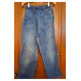 Pair of Blue Jeans, Vintage, Side Zip