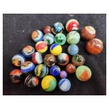 Marbles, swirls, various colors