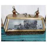 Pool Table Light, Western Theme