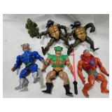 Ninja Turtles & He - Man Figures