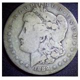 Silver Morgan Dollar 1888 O