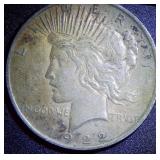 Silver Peace Dollar 1922 NMM