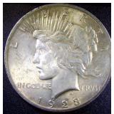 Silver Peace Dollar, 1923 NMM