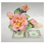 Capodimonte Porcelain Rose