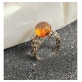 Ladies Ring, 835 marking,