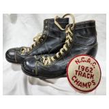 Track Shoes - Vintage & award patch