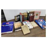 Books, many first editions