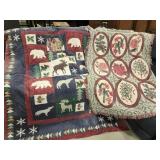 Christmas blanket & quilt