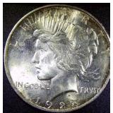 Silver Peace Dollar Coin 1922D