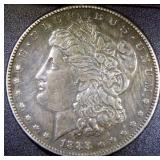 Silver Morgan Dollar Coin 1888 S