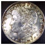 Silver Morgan Dollar Coin 1921 NMM