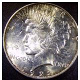 Silver Peace Dollar Coin 1922 D