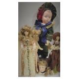 Dolls & Tree Topper Angel