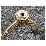 Gold Ring 14KT, missing set