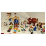 Plastic Toy Figures, Movie Characters